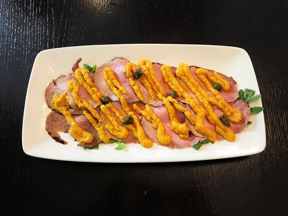 Mejores-Restaurantes-Italianos-Madrid-Mercato-Ballaró-Vitello-Tonnato-all-antica