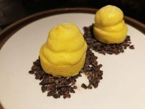 Restaurante-Coque-Madrid-Nube-Crujiente-de-Cóctel-Mimosa