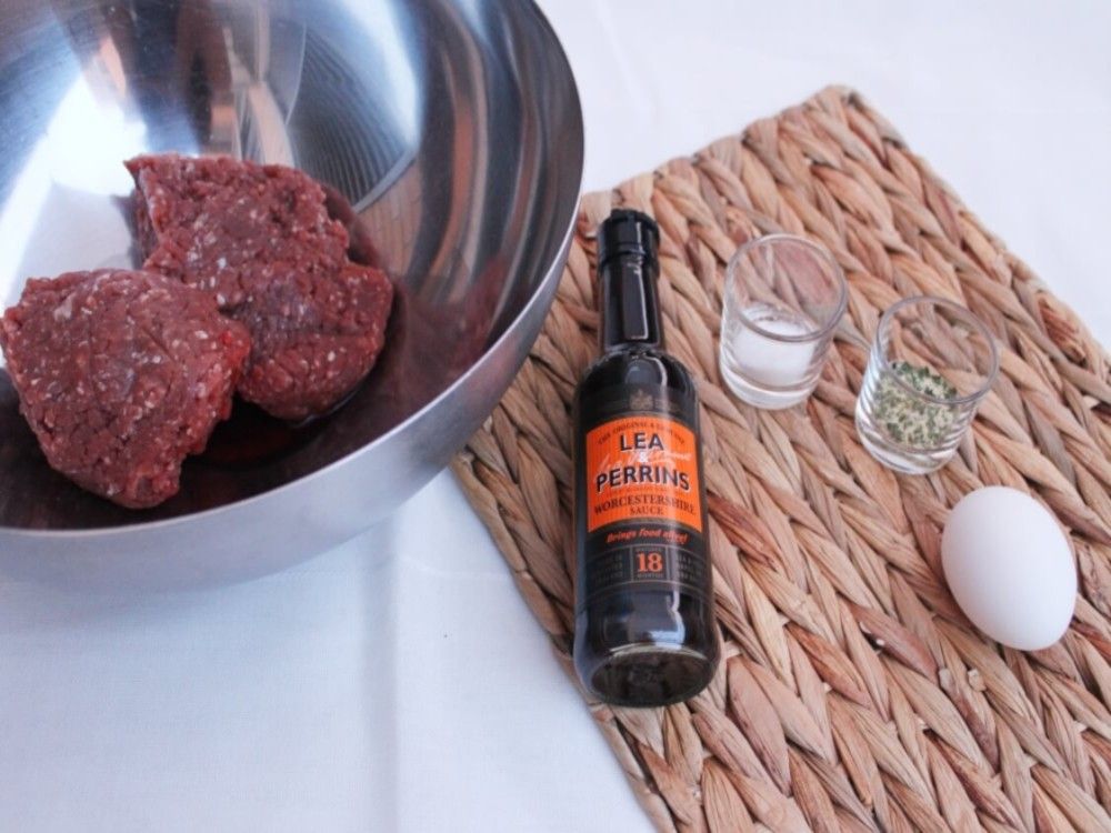RECETA DE HAMBURGUESAS CASERAS CON CHAMPIÑONES ingredientes burguer