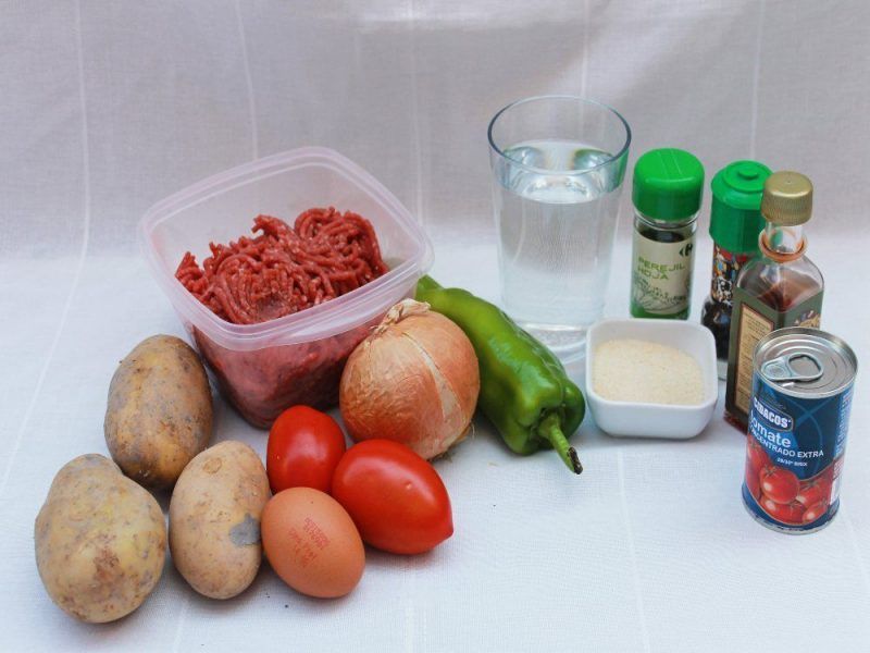 RECETA ALBÓNDIGAS TURCAS INGREDIENTES