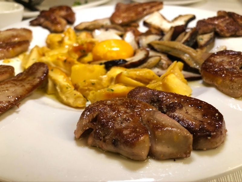 restaurante ganbara san sebastián foie