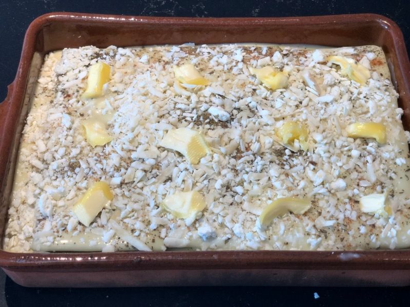 lasaña carne horno