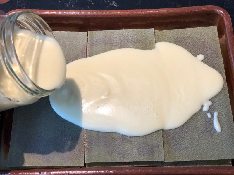 bechamel saludable lasaña