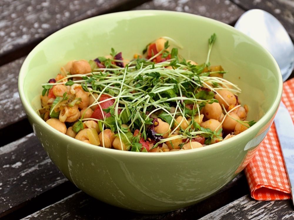 estilos de alimentación garbanzos