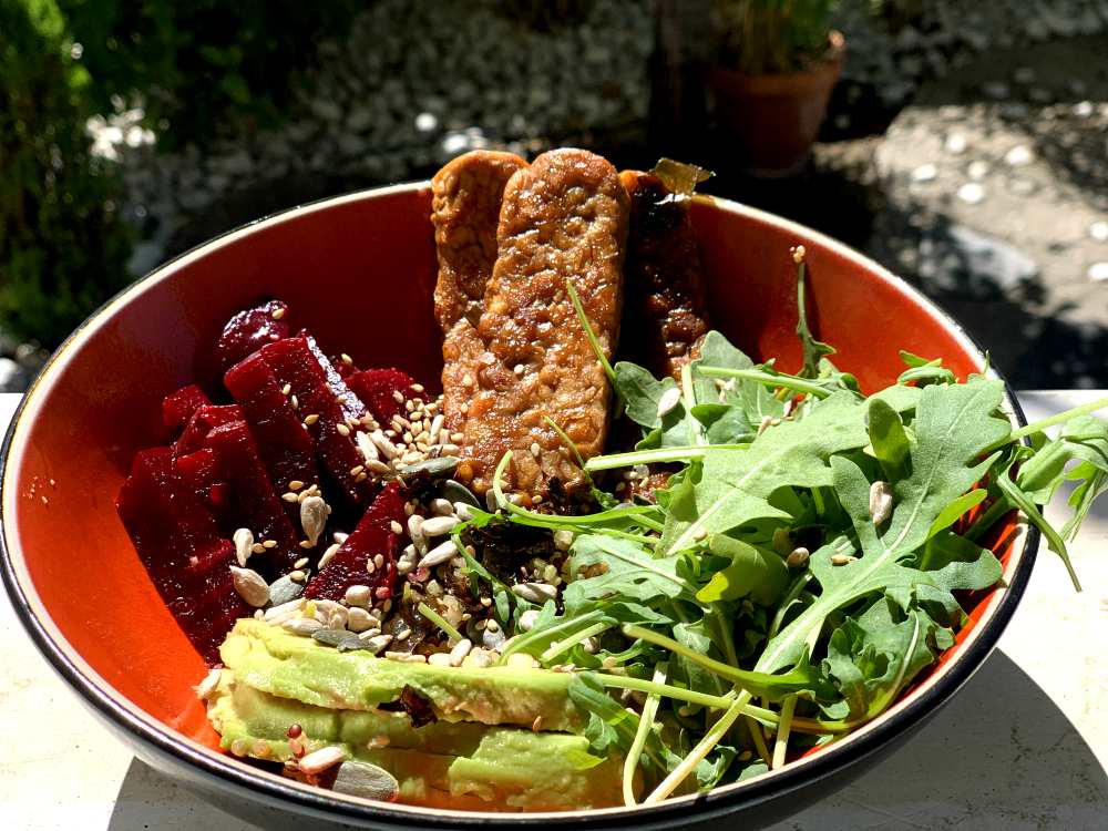 proteina completa garbanzos con quinoa