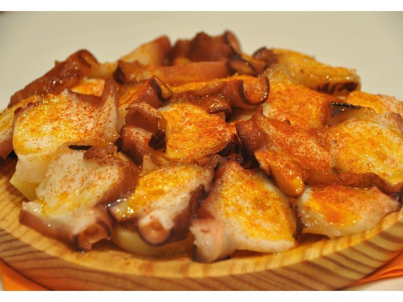 pulpo restaurante círculo marisquería madrid