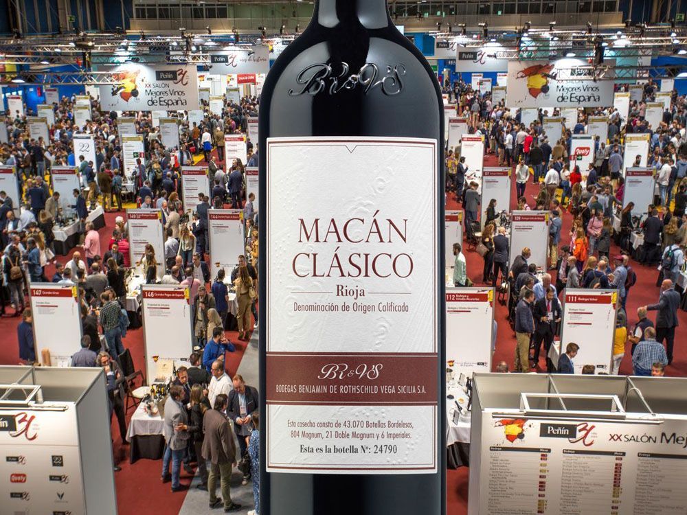 LO MEJOR DEL XX SALÓN DE LOS MEJORES VINOS DE ESPAÑA MACAN VEGA SICILIA