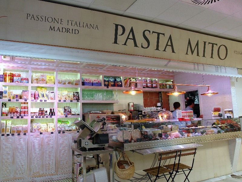 pasta mito mercado de chamartín Madrid