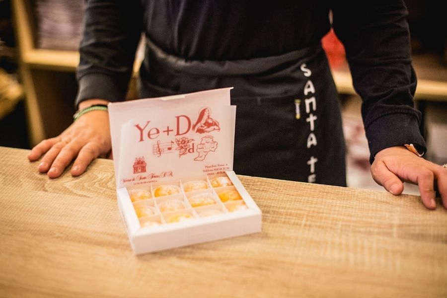 yemas de santa teresa dulces navideños
