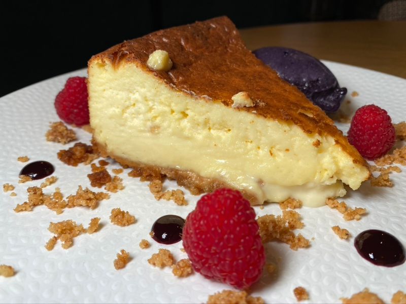 tarta de queso restaurante dogma