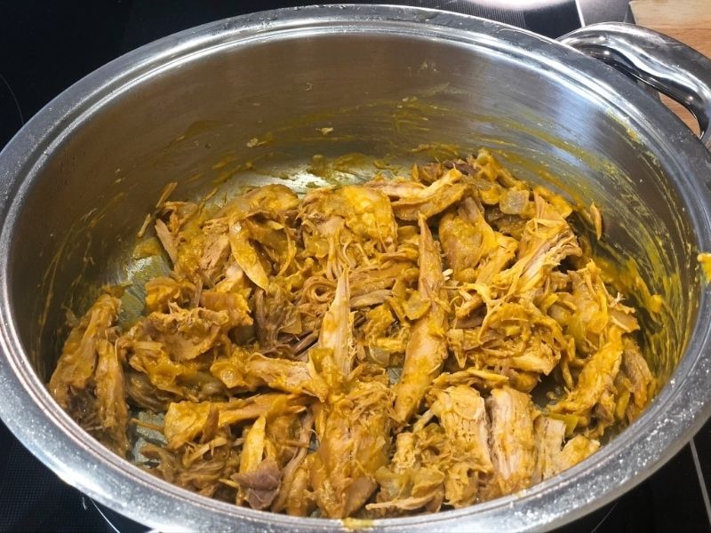 sofrito ají de gallina