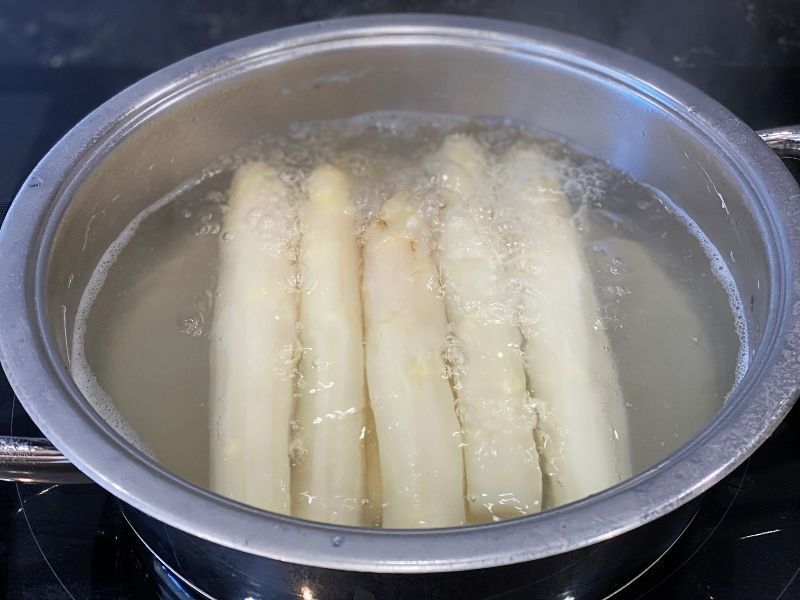 Recetas de Espárragos Blancos Frescos cocidos