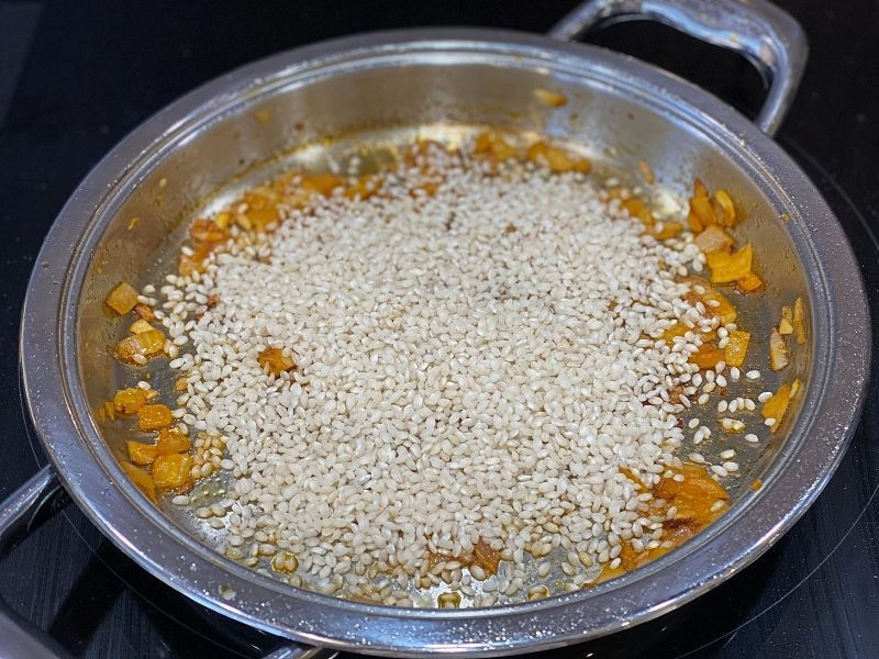 mar y montaña ingredientes arroz
