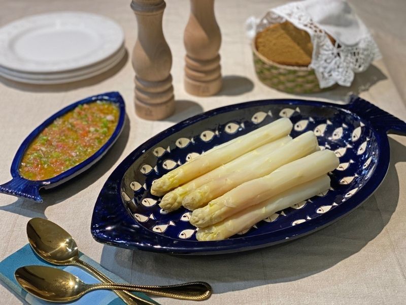 recetas de espárragos vinagreta