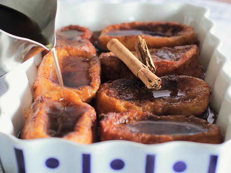 recetas torrijas almíbar