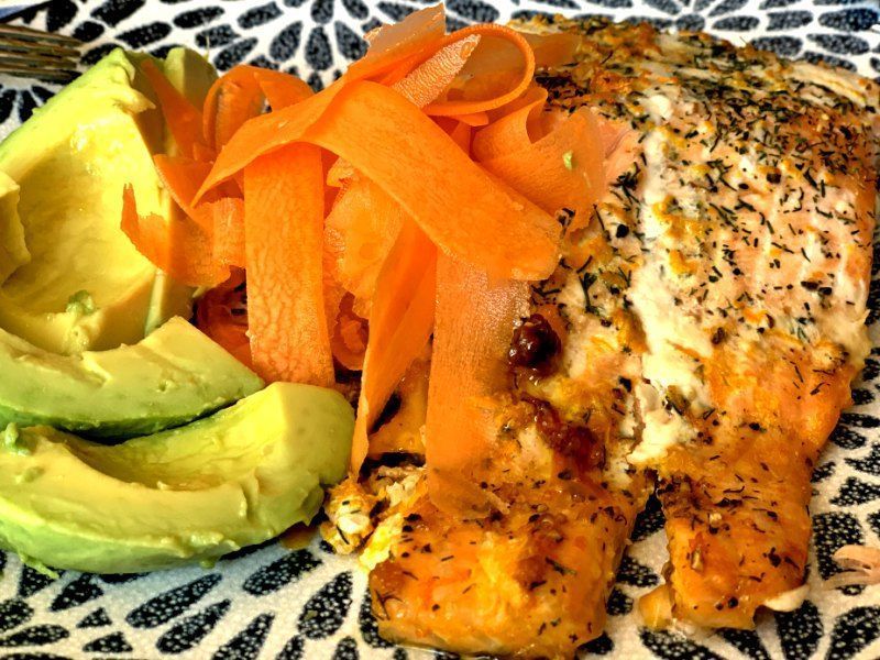 Receta de salmón a la naranja