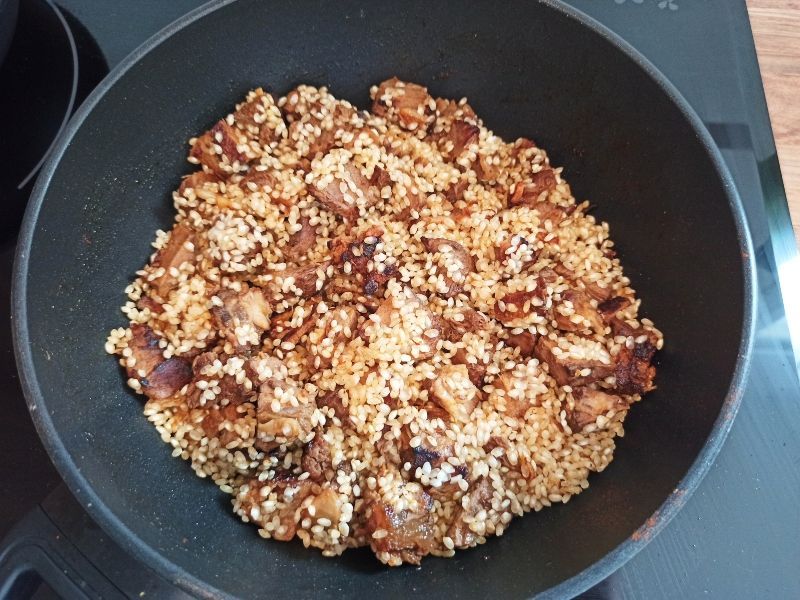arroz meloso elaboración 2