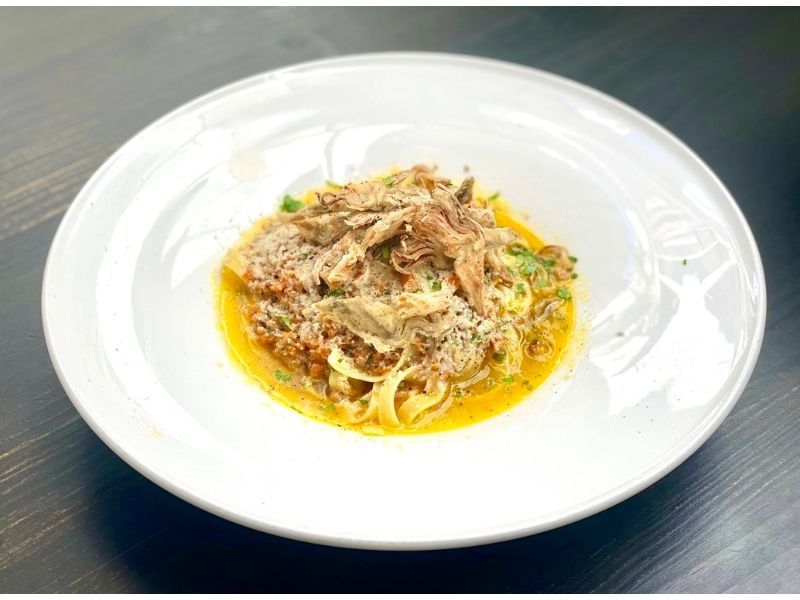 tagliatelle ragú bianco