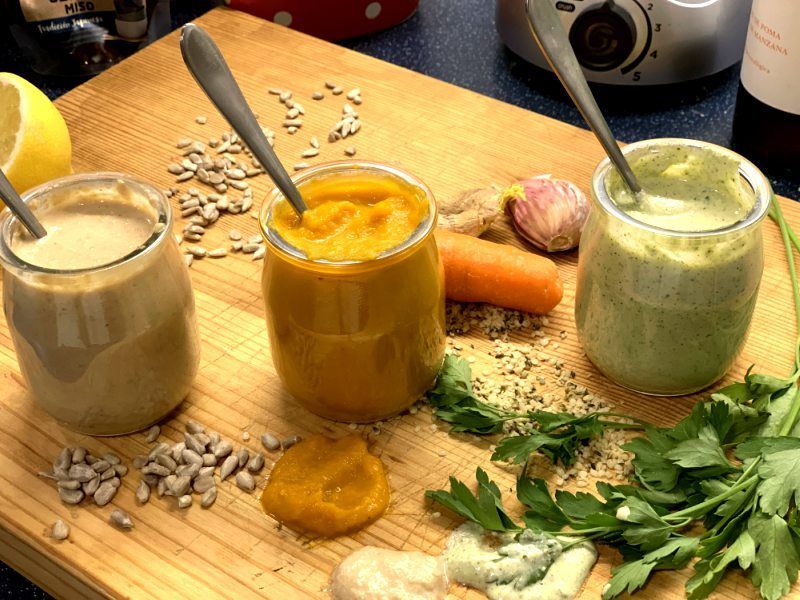 aliño saludable para ensalada