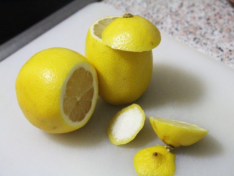 RECETA DE HELADO DE LIMÓN MONTAJE
