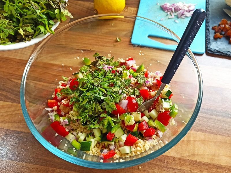 ensalada de verano elaboración