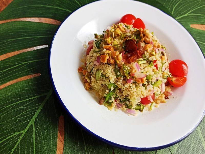 ensalada de verano presentación