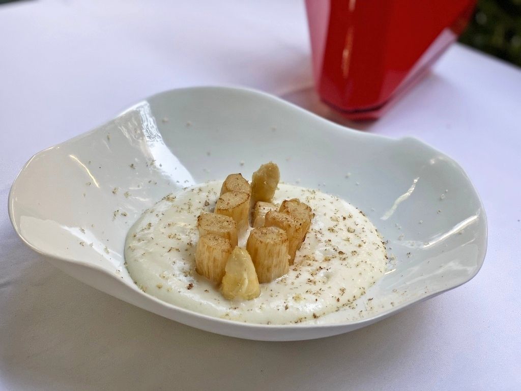 restaurante álbora espárragos
