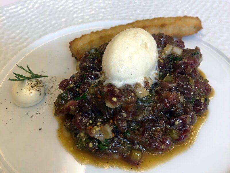 GASTRONOMIA CANTABRIA La Cartería steak tartar