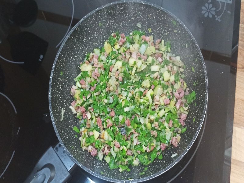 quiche de verduras elaboración 1