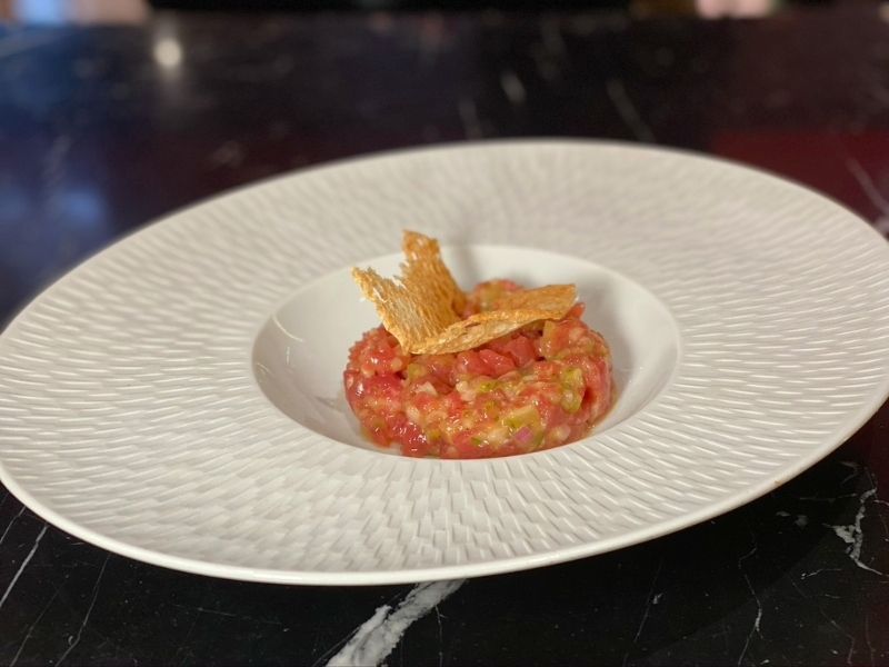 tartar de jamón joselito