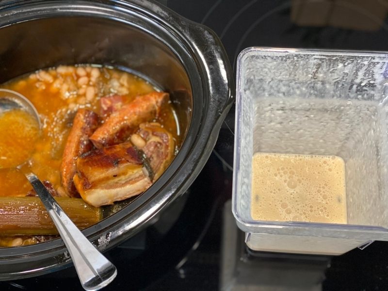 JUDÍAS BLANCAS CROCK POT