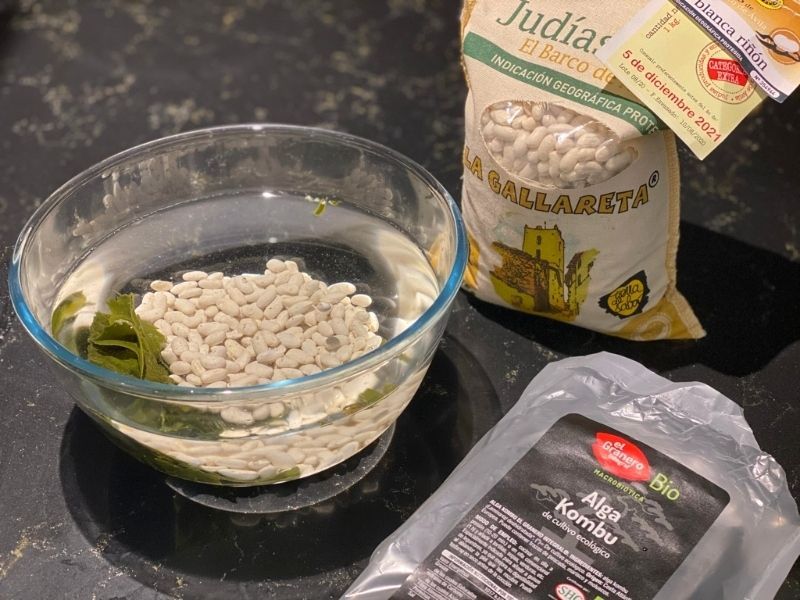 JUDÍAS BLANCAS INGREDIENTES