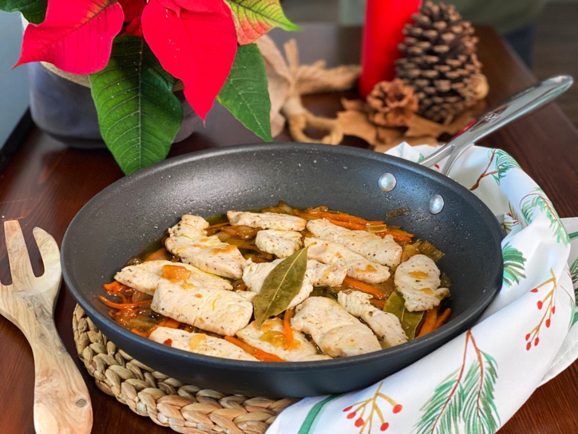 pavo en escabeche