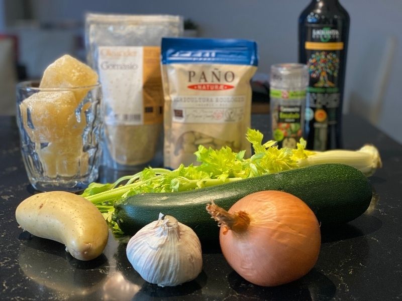 crema de calabacín ingredientes