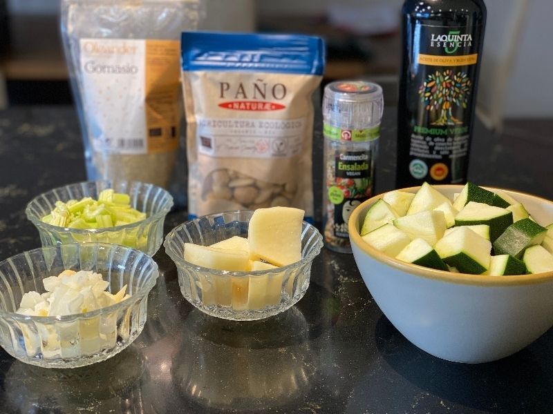 crema de calabacín ingredientes