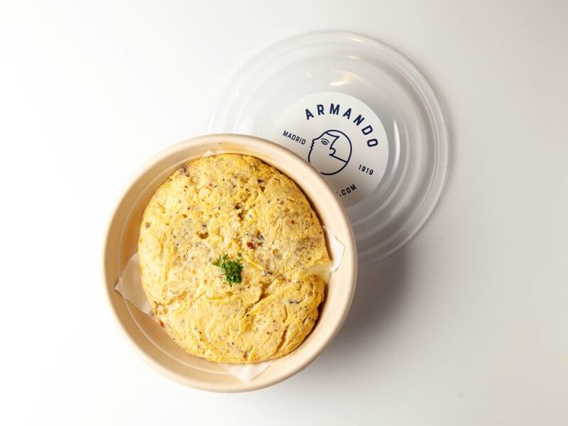 Armando_ tortilla trufada - comida española a domicilio madrid