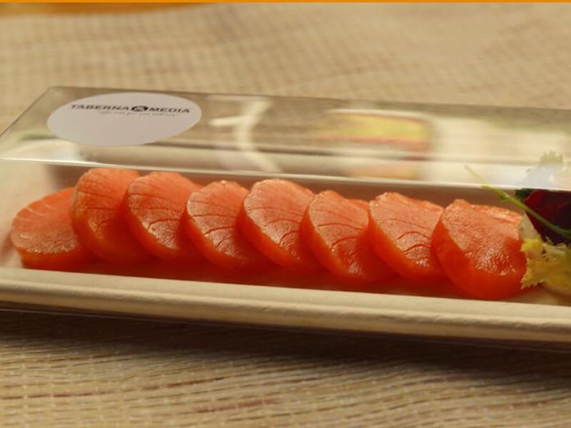 TABERNA Y MEDIA salmon - comida española domicilio madrid