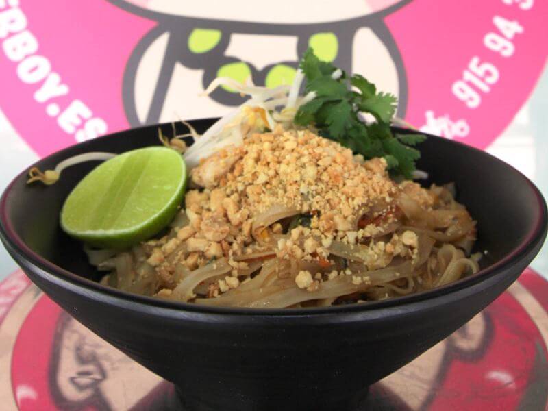GINGERBOY pad thai - Comida asiática a domicilio en Madrid