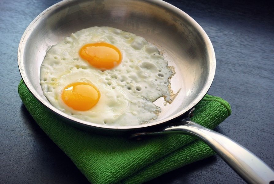 Huevos con jamón iberico