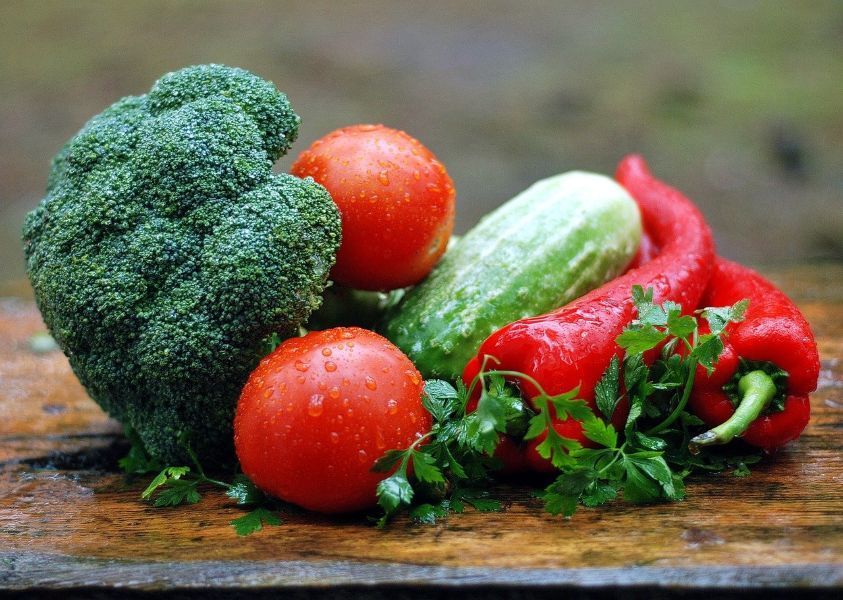 verduras con garbanzos
