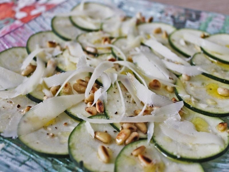 carpaccio recetas-con-calabacín