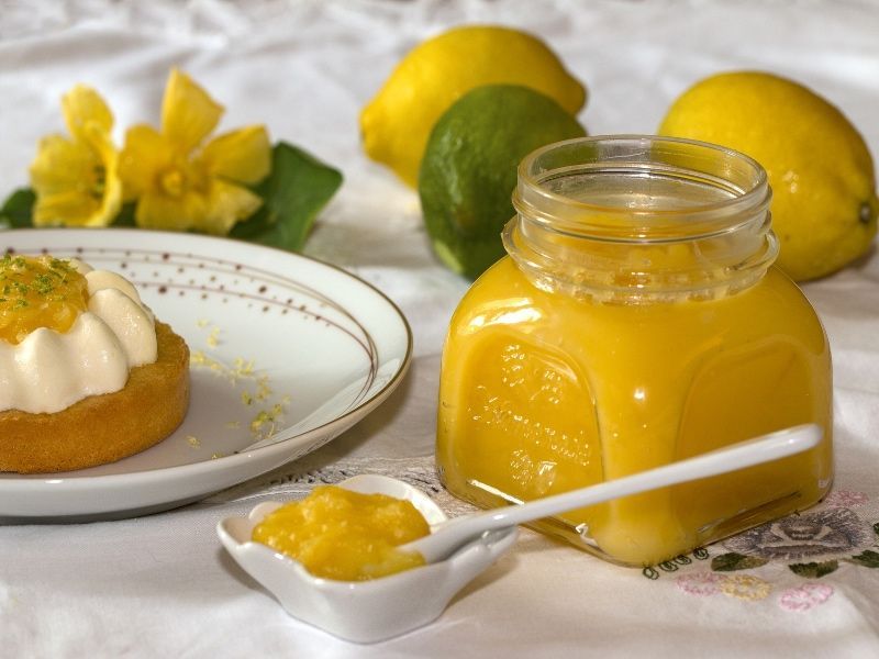 receta de helado de limón