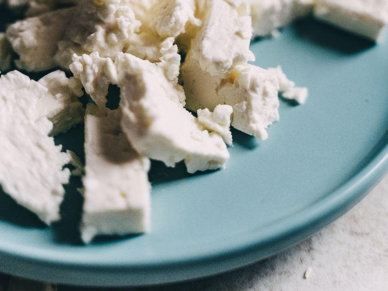 ensalada de sandía con feta