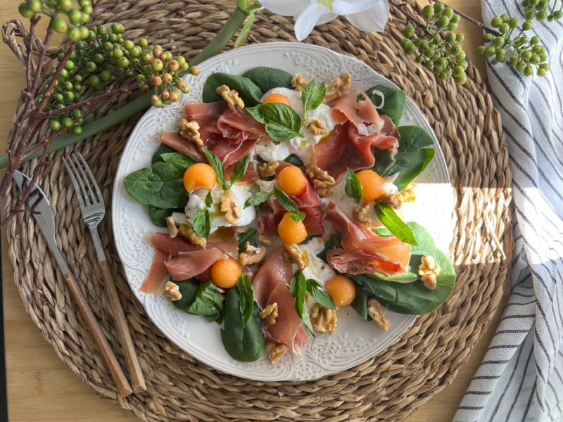 melón con jamón