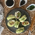 Receta casera de roll de pepino roll de pepino