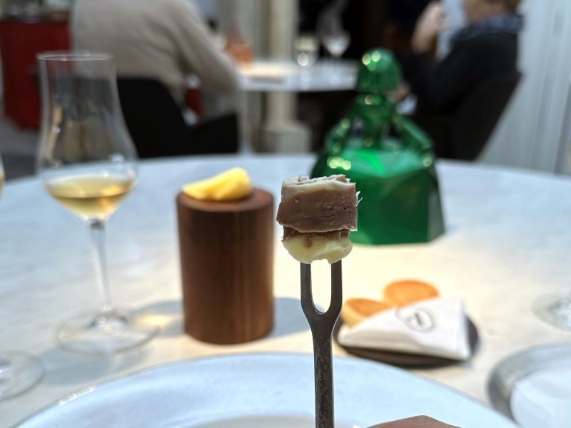 RESTAURANTE CENADOR DE AMOS - anchoa mantequilla pasiega