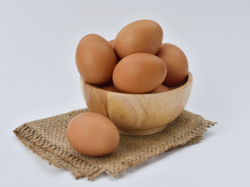 Huevos para mayonesa de aguacate