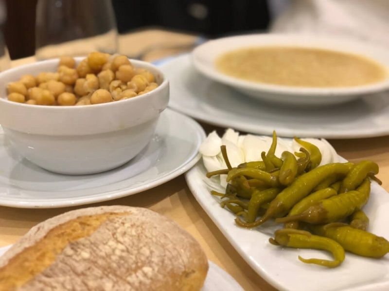 MEJOR COCIDO MADRILEÑO - CRUZ BLANCA VALLECAS Sopa Garbanzos