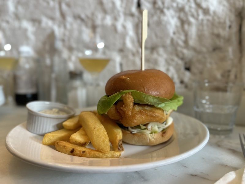 GUIA VIAJAR A DUBLÍN - FISH SHOP burger hambuerguesa pescado