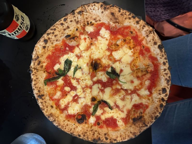 GUIA VIAJAR A DUBLÍN - PI PIZZA margarita margherita
